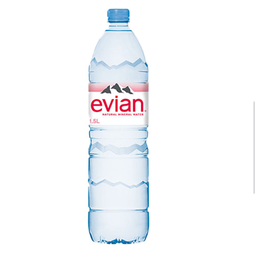 Thùng nước khoáng Evian 1.5L