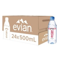 Thùng nước khoáng Evian 500ml